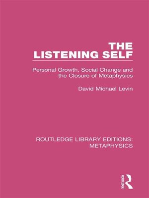 cover image of The Listening Self